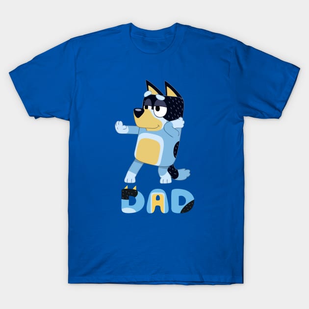 Bluey Dad Exclusive T-Shirt by shogunfauzi